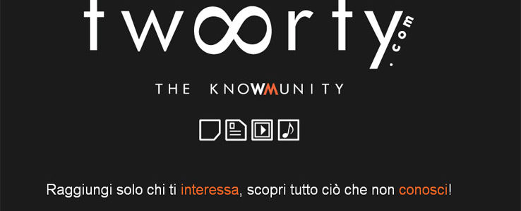 Twoorty, il social-network che parla ai blog.