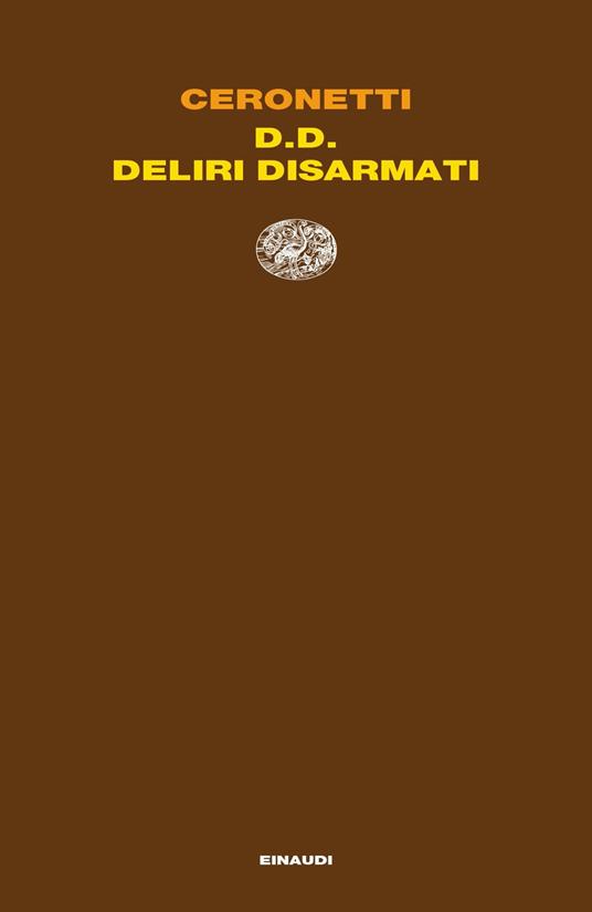 Guido Ceronetti anteprima. D.D. Deliri disarmati - Satisfiction